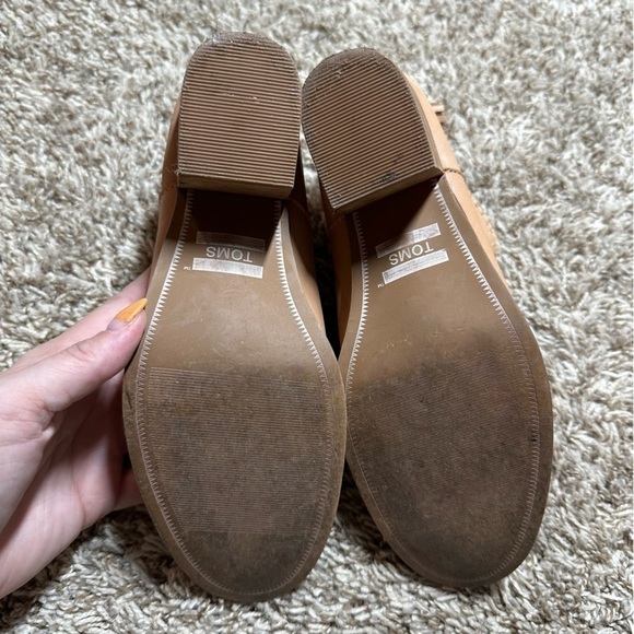 Toms Leila Tassel Zip Ankle Bootie In Sandstorm Tan - Picture 4 of 9